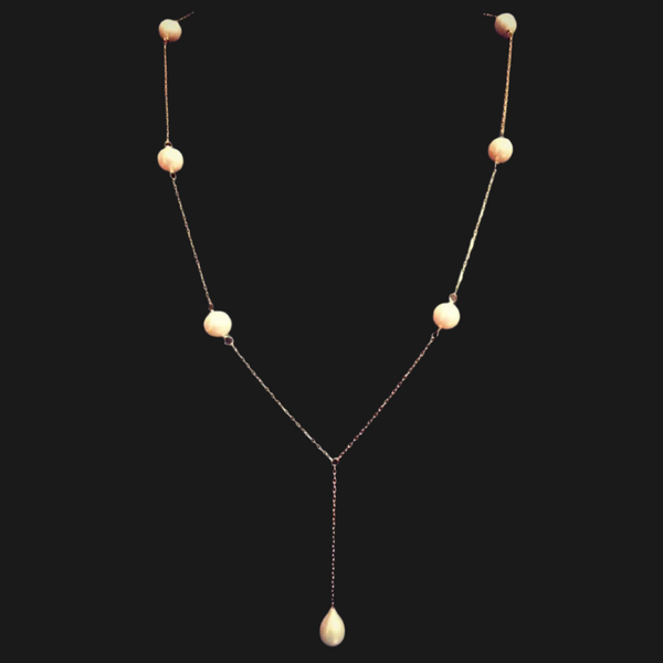 Classic Drop Pearl Necklace