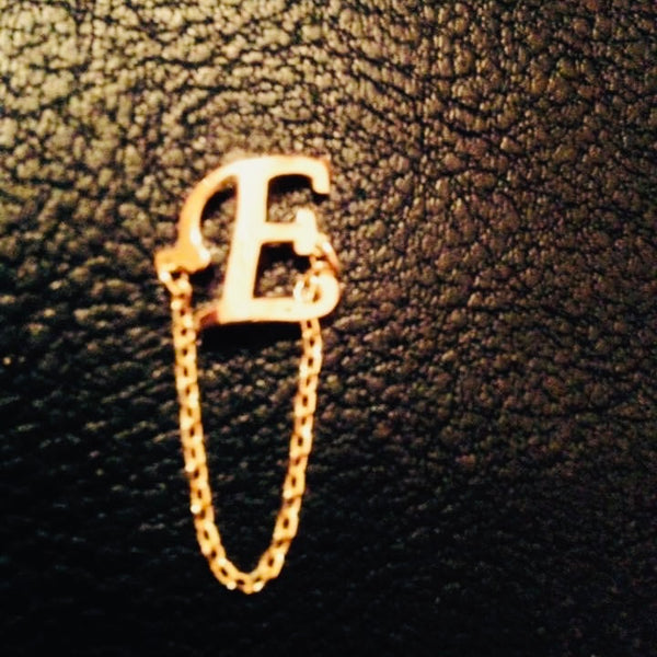 Letter chain ring