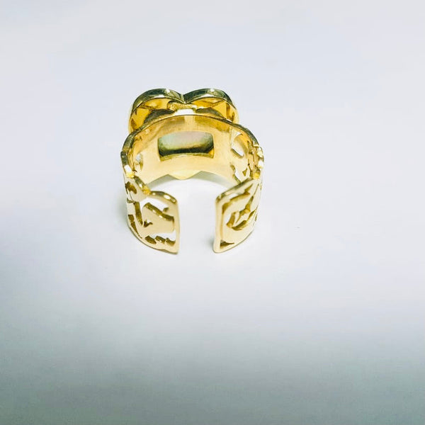 Heart Calligraphy Ring
