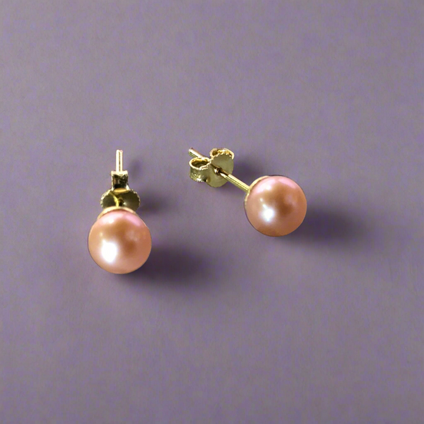 Pearl earrings