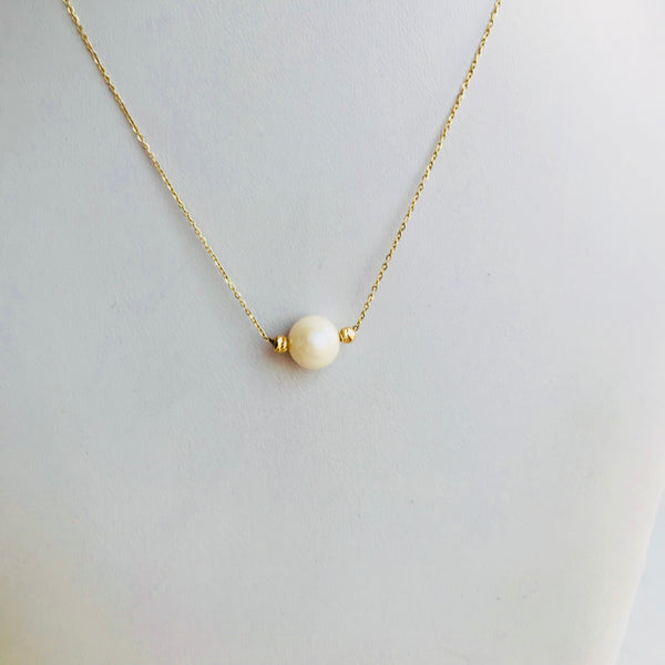 White pearl with two balls