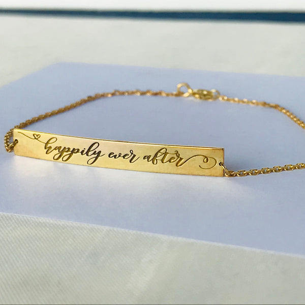 Bracelet plaque