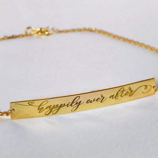 Bracelet plaque