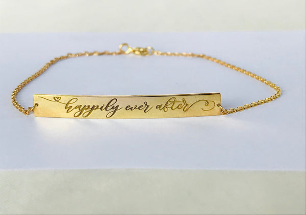 Bracelet plaque