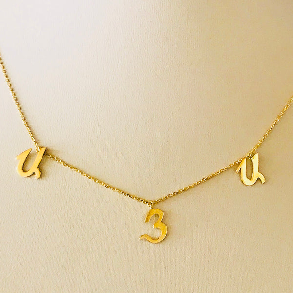 Letter Necklace