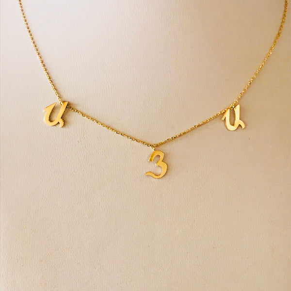 Letter Necklace