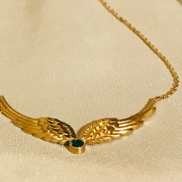 Angel wings necklace