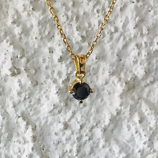 Single black diamond