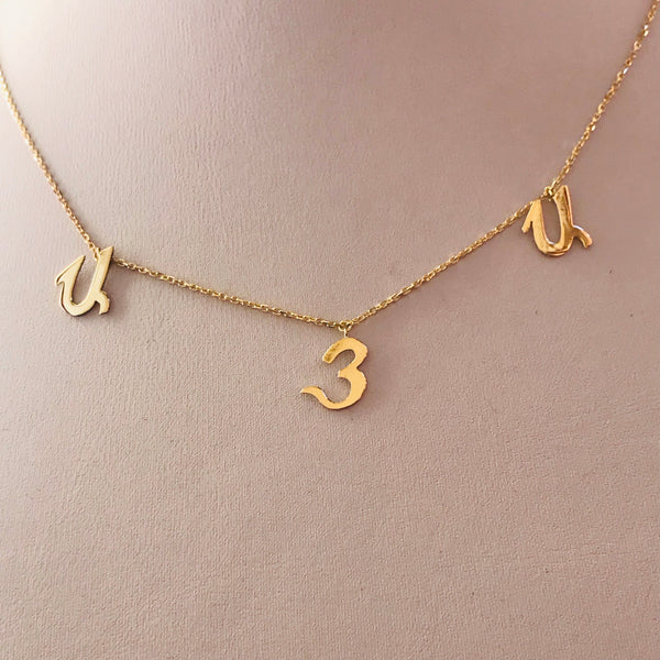 Letter Necklace