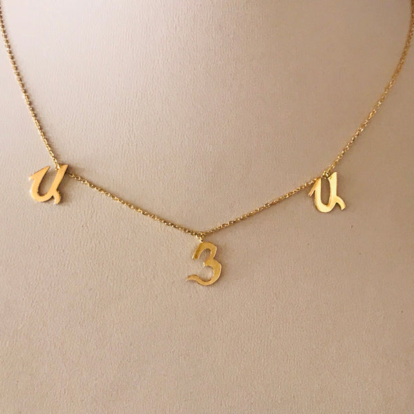 Letter Necklace
