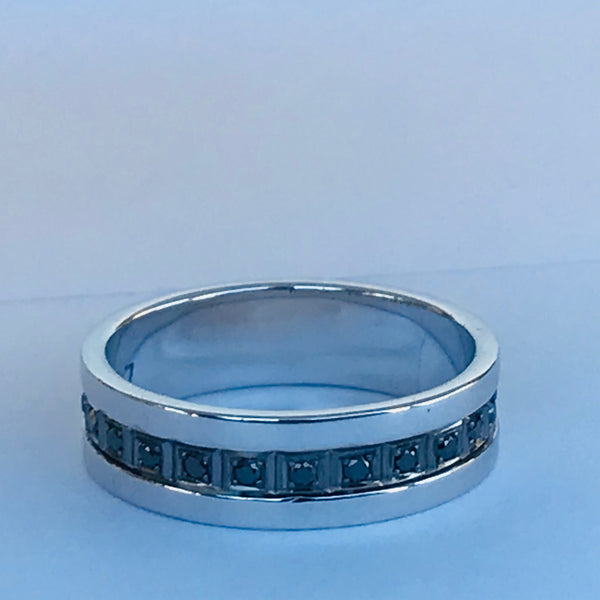 Black Diamond Wedding rings