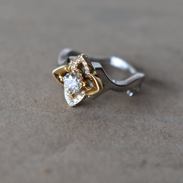 Golden Rose Ring