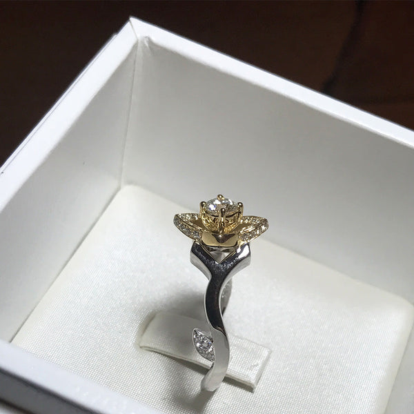 Golden Rose Ring