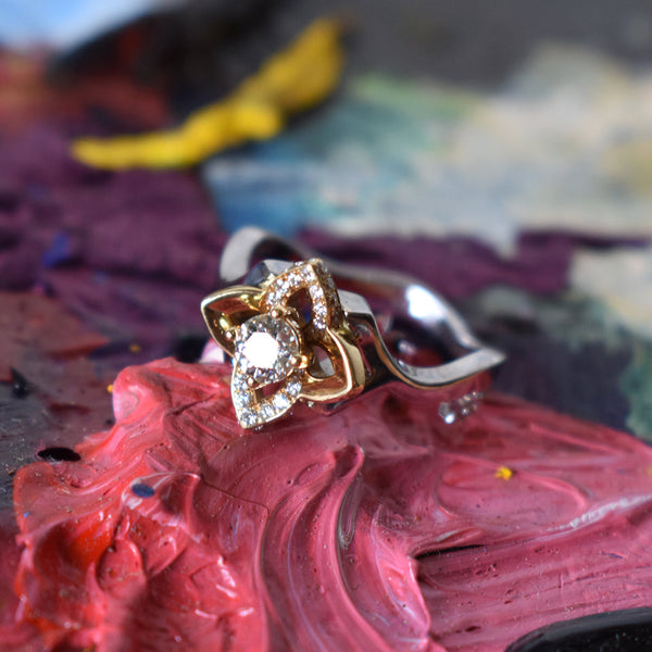 Golden Rose Ring
