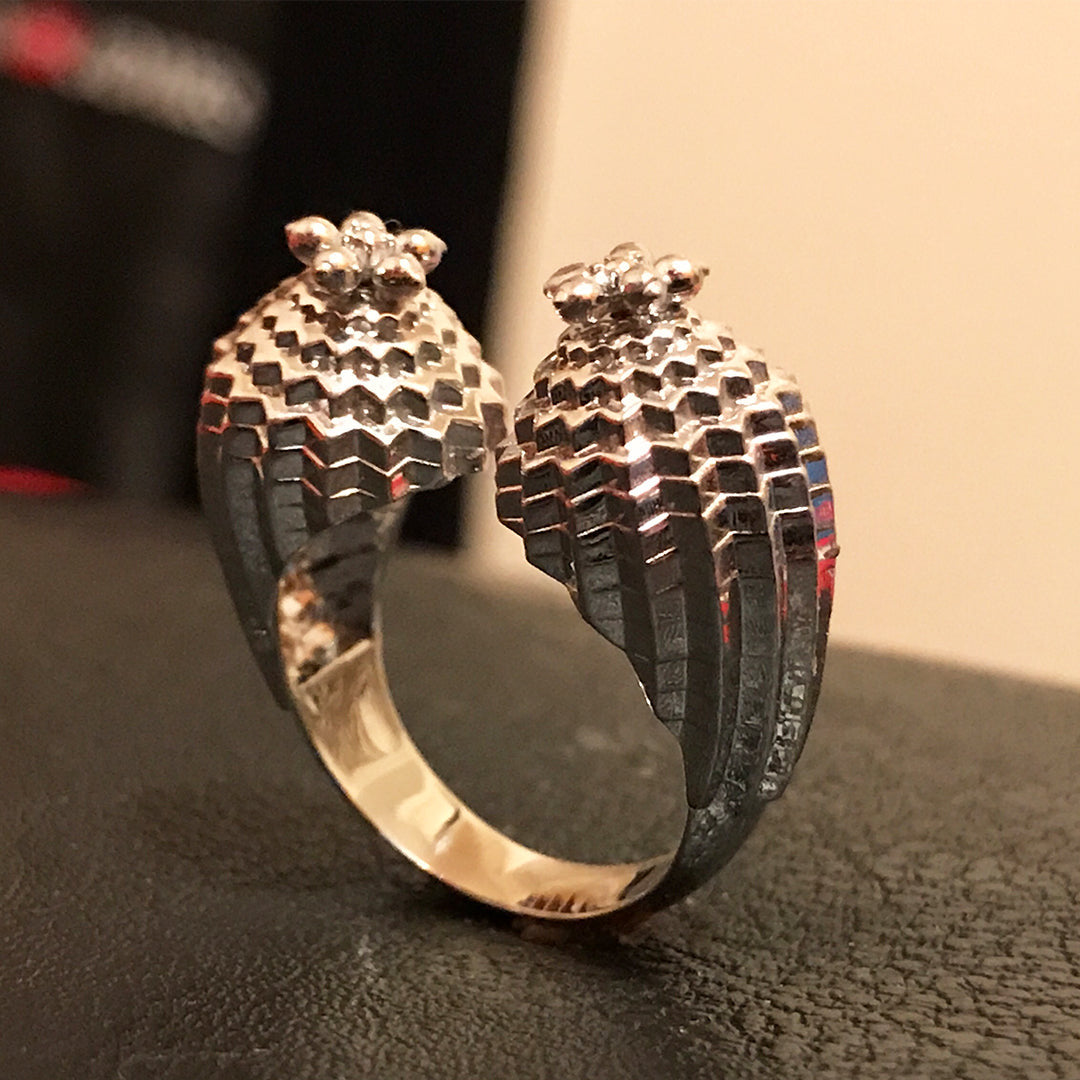 Cactus Ring yellow / EU 53 - M1/2