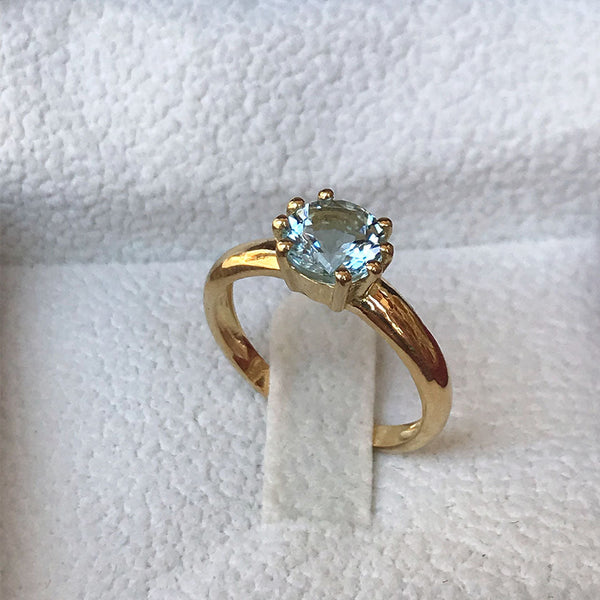 Aquamarine Ring