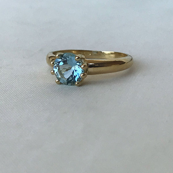 Aquamarine Ring