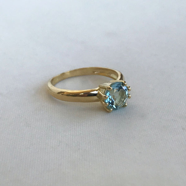Aquamarine Ring
