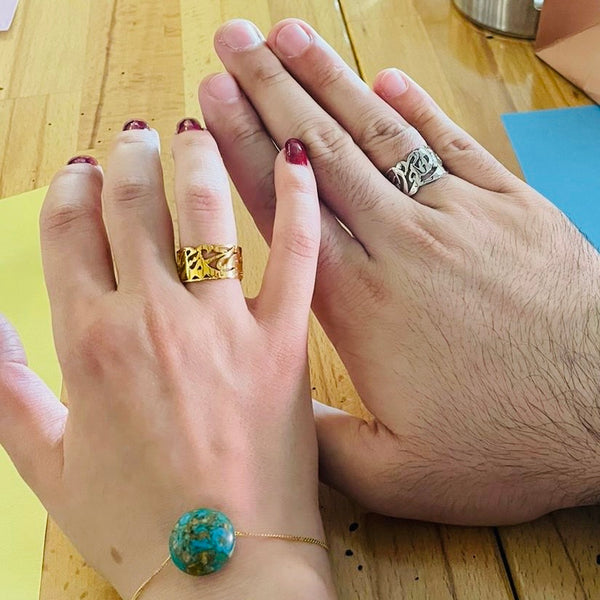 Arabic Calligraphy Ring