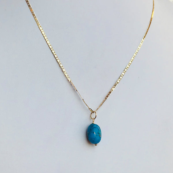 Turquoise bleu