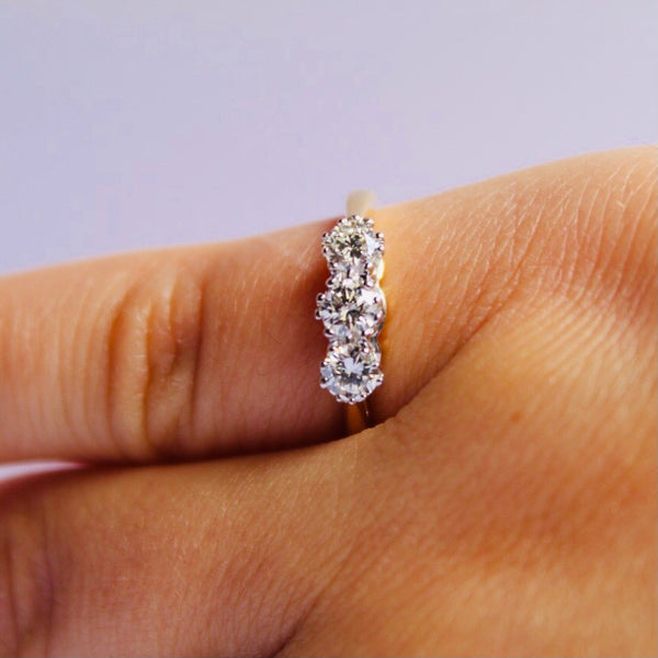 Trio Diamond ring
