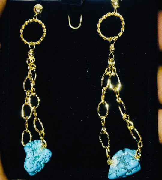 Turquoise Drop Earrings