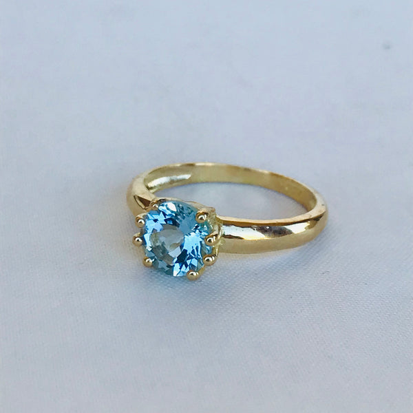 Aquamarine Ring