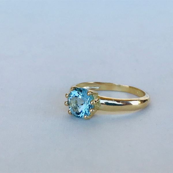 Aquamarine Ring