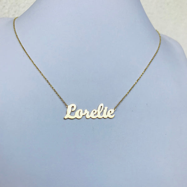 Personalised Arabic Calligraphy necklace and Classic names
