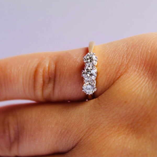 Trio Diamond ring