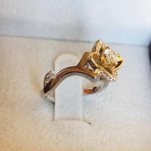 Golden Rose Ring