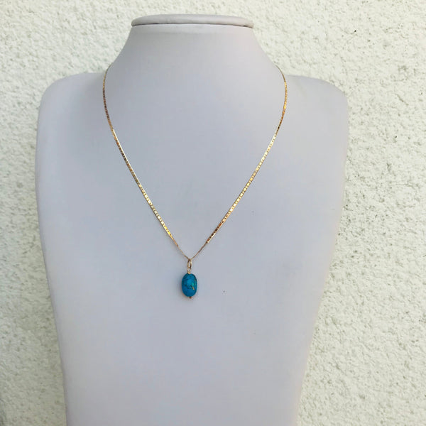 Turquoise bleu