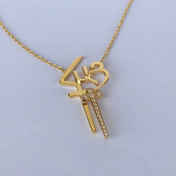 Armenian Calligraphy with Diamonds