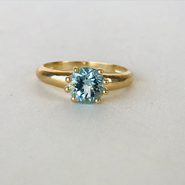 Aquamarine Ring