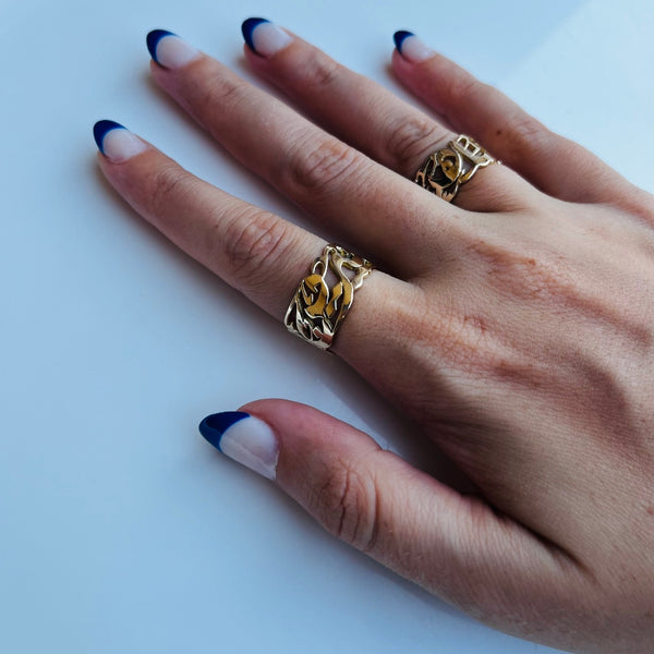 Arabic Calligraphy Ring