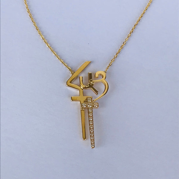 Armenian Calligraphy with Diamonds