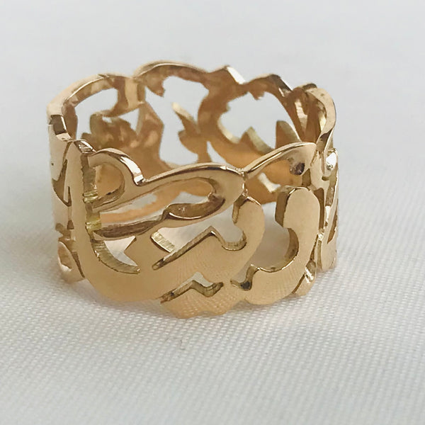 Arabic Calligraphy Ring