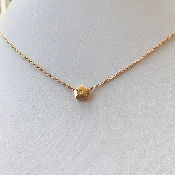 Flower with diamond