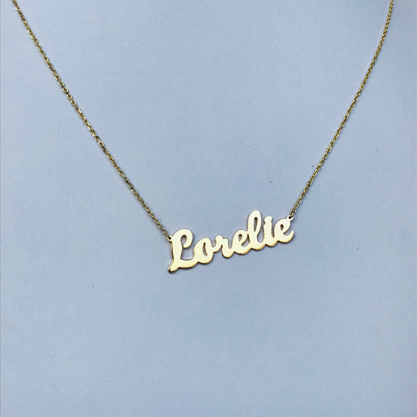 Personalised Arabic Calligraphy necklace and Classic names