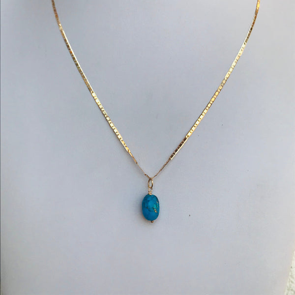 Turquoise bleu