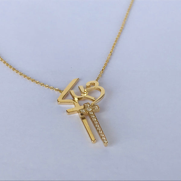 Armenian Calligraphy with Diamonds