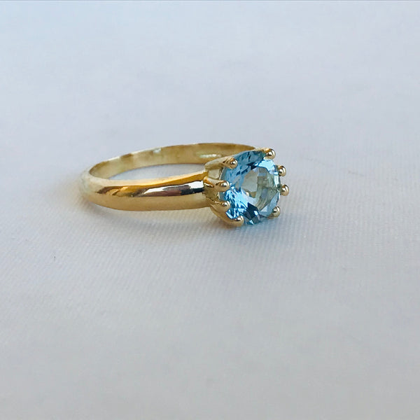 Aquamarine Ring