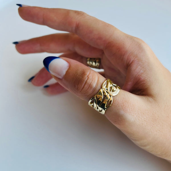 Arabic Calligraphy Ring