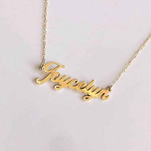 Personalised Arabic Calligraphy necklace and Classic names