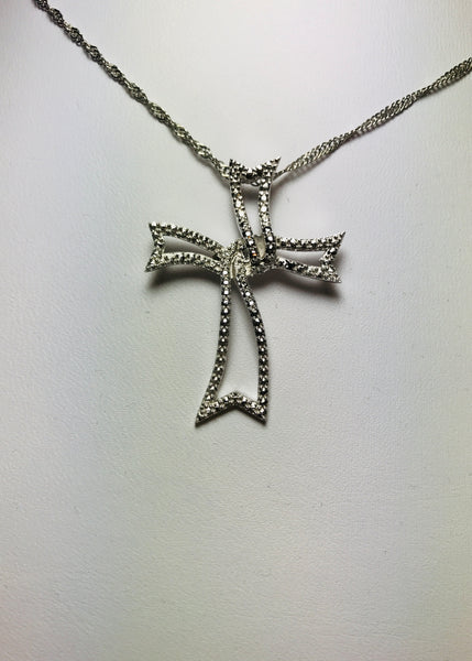 Twisted Cross pendant