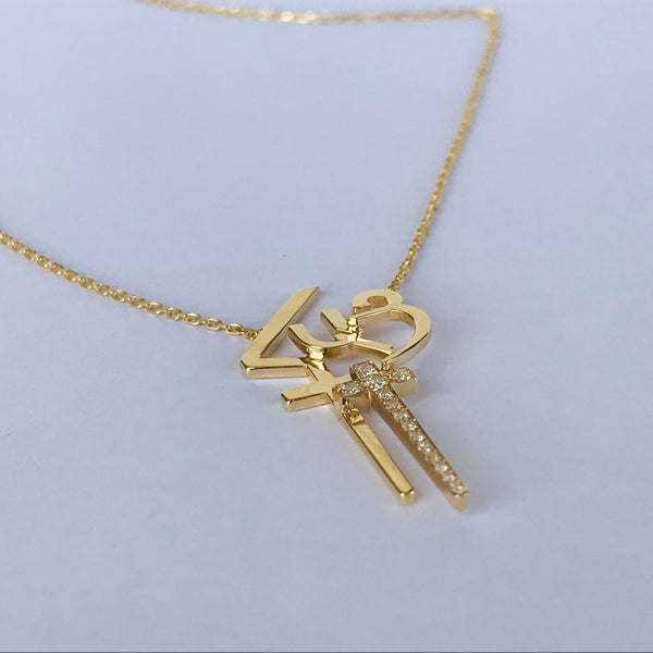 Armenian Calligraphy with Diamonds