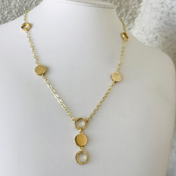 Contemporary Circle Necklace