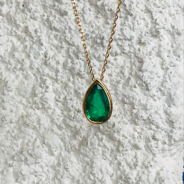 Drop Stone necklace