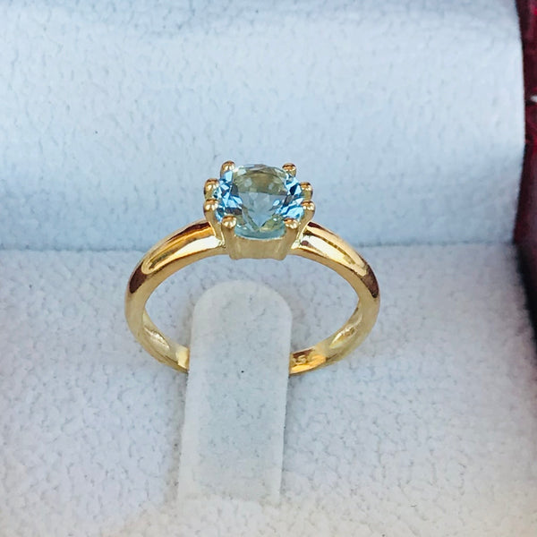 Aquamarine Ring