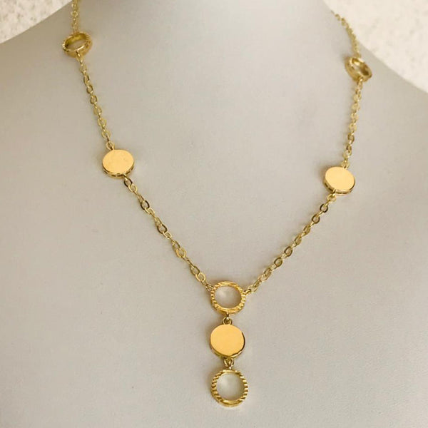 Contemporary Circle Necklace